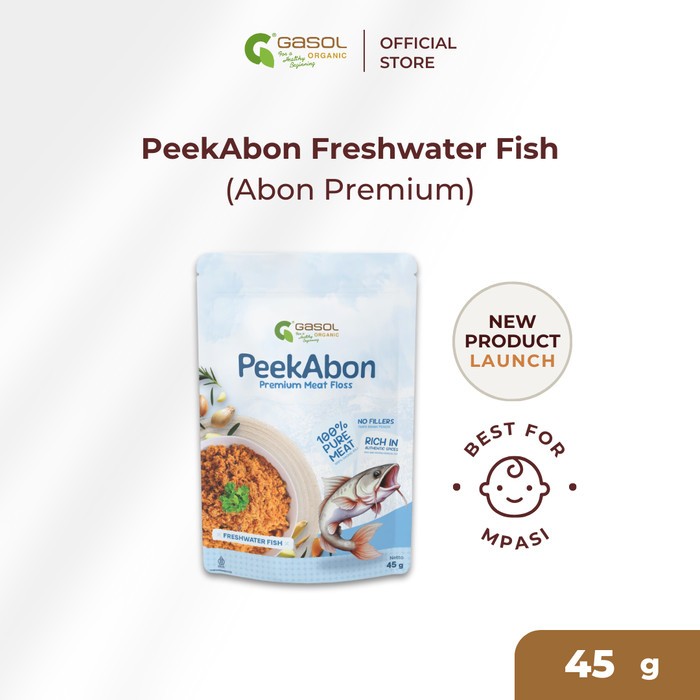 

GASOL PeekAbon Freshwater Fish - Abon Ikan Premium 45gr