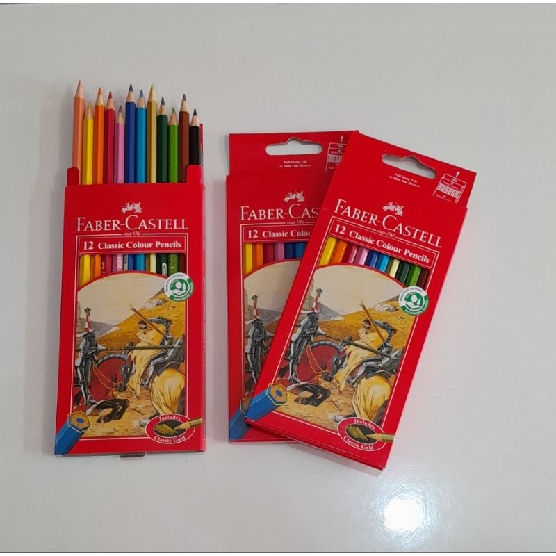 

PENSIL WARNA 12 WARNA FABER CASTEL