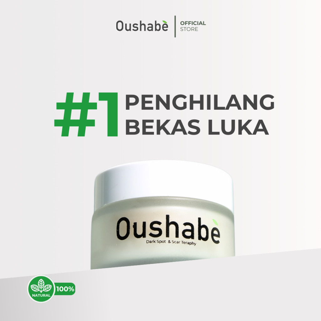 OUSHABE  Dark Spot & Scar Therapy  30gr - Penghilang Bekas Luka Gatal Jerawat Eksim Darah Manis