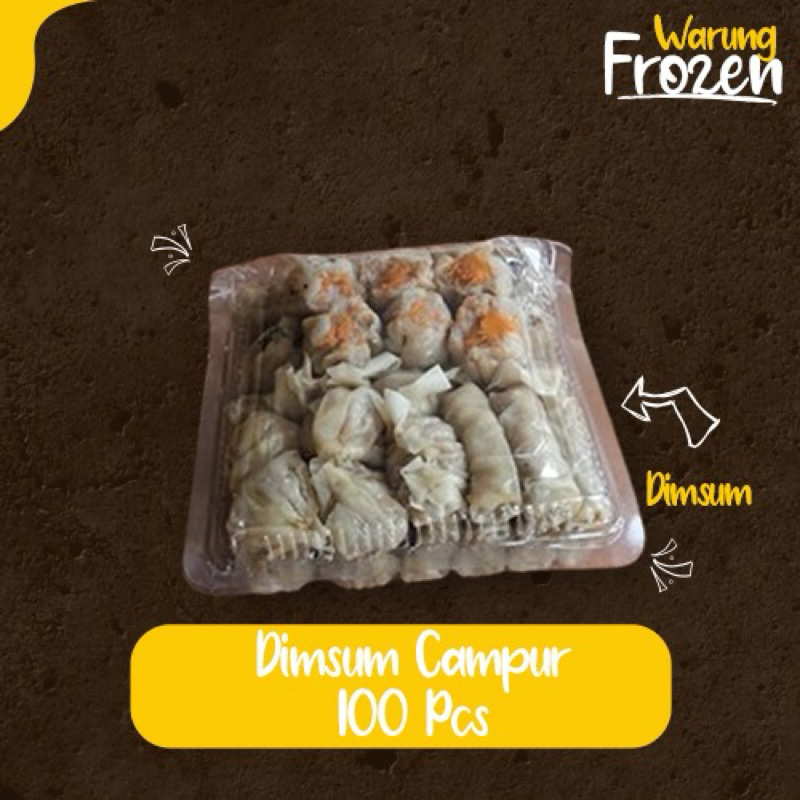 

dimsum campur isi 100 pcs