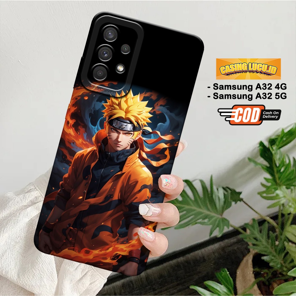 Case Samsung A32 4G / A32 5G - Fashion Case Anime - Casing Hp Samsung A32 4G / A32 5G - Softcase Hp 