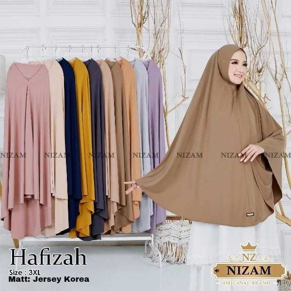 Bergo malay Jumbo Nizam/Hijab Instan Jumbo/Bergo Jersey Korea Jumbo