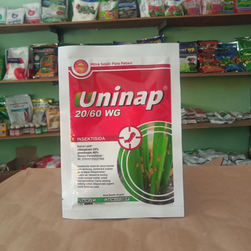 Insektisida Uninap 20/60WG 25gr (Nitenpiram 20%+ Pimetrozin 60%)