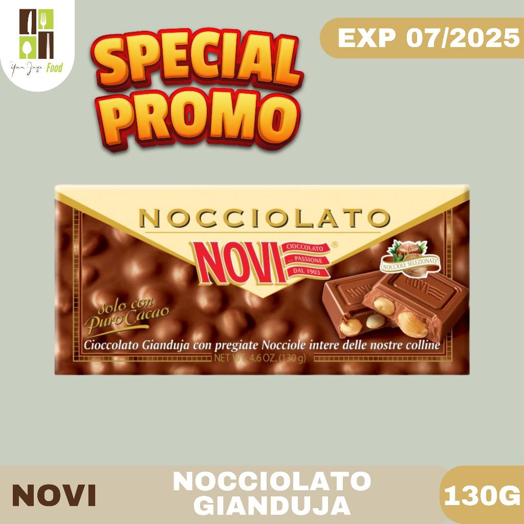 

Novi Nocciolato Gianduja / Cokelat Susu Kacang Hazelnut / Cokelat Italia / Coklat Italia / Italy / Chocolate 130g