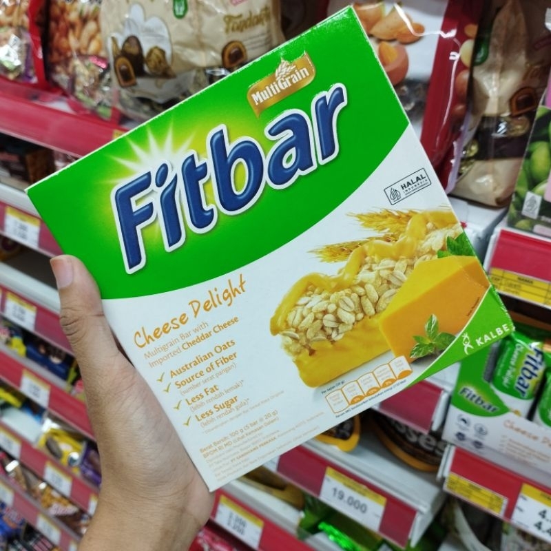 

Fitbar box 5×20gram / Fitbar Box isi 5