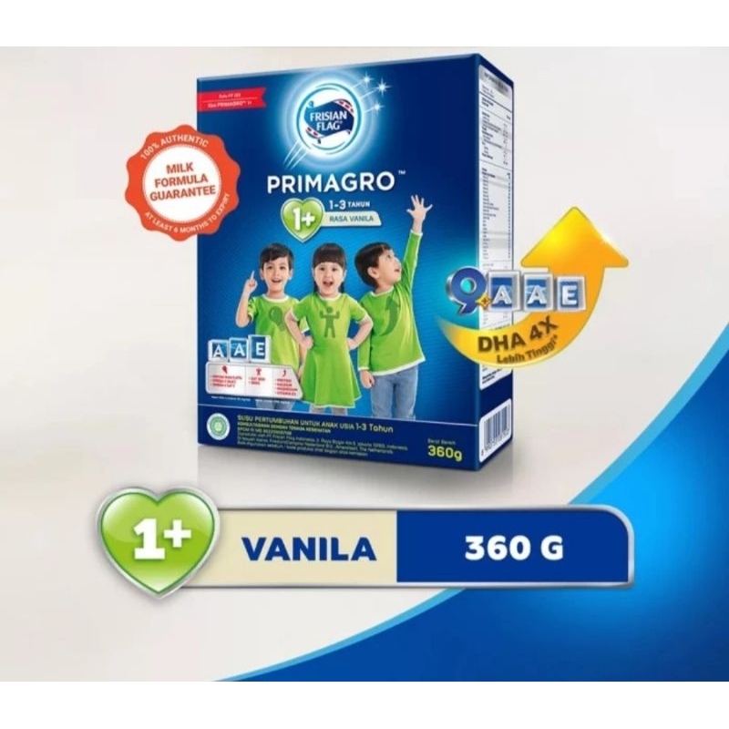 Frisian Flag Primagro 1+ Vanilla 360gr