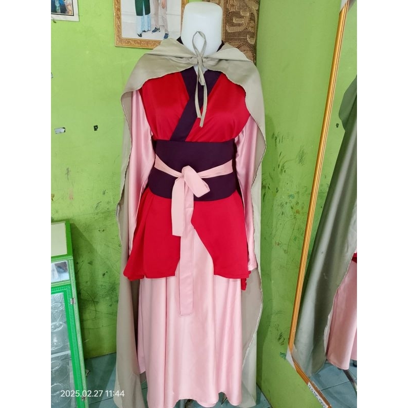 cosplay anime akatsuki no yona of the dawn / kostum yona