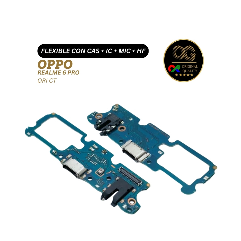 FLEXIBLE REALME 6 PRO CON CAS + IC + MIC + HF (ORI CT)