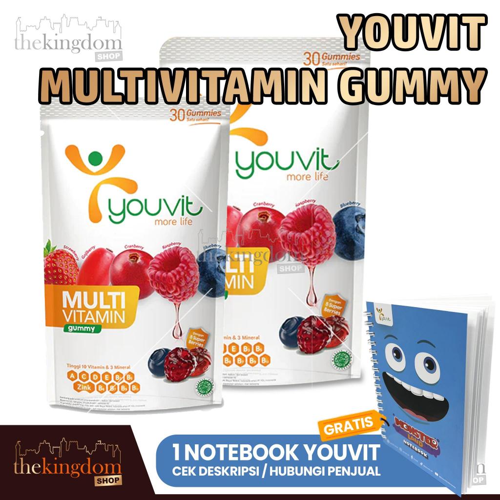

Youvit Multivitamin Gummy Adult Vitamin Dewasa Superberries Imun Tubuh