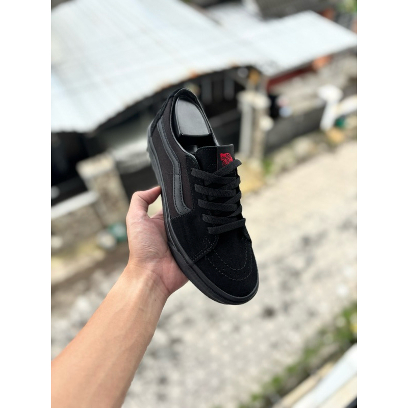 Vans Sk 8 Low All Balck [RESMI NAVYA]