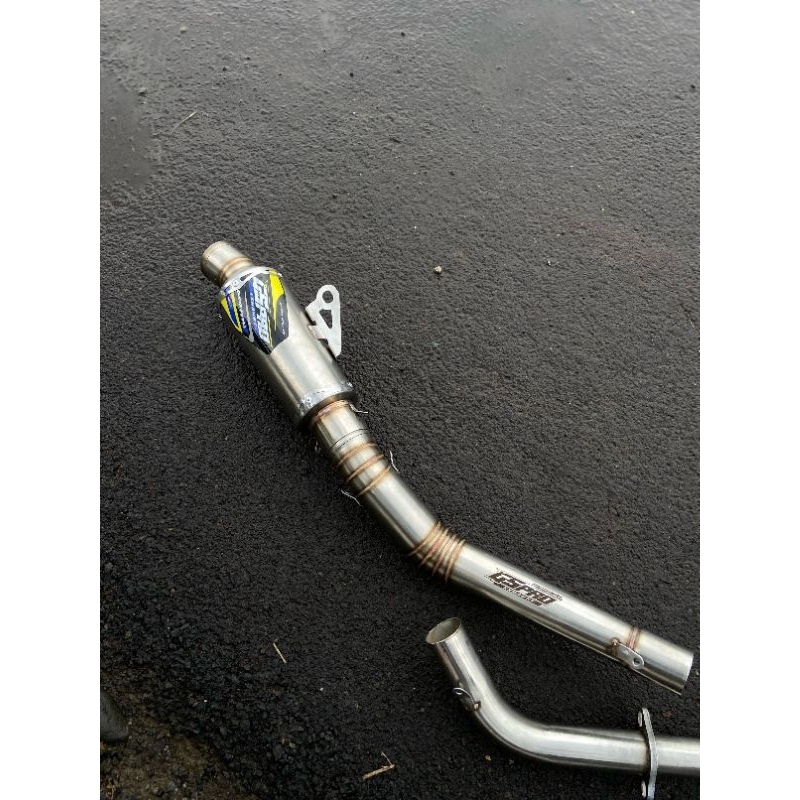 Knalpot surex kolong bawah CRF150 KLX/DT original GSPROEXHAUST