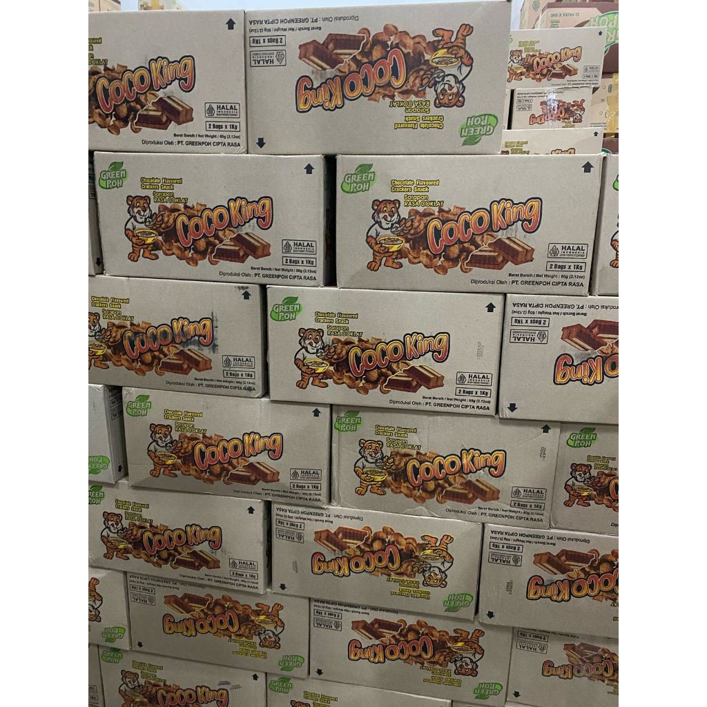 

Sereal Cocoking Cokelat 1 Kg 1 Karton isi 2 Pcs
