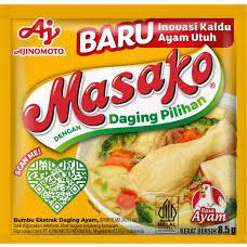 

Masako Bumbu Kaldu Ayam Penyedap Rasa 8.5g (12pcs)