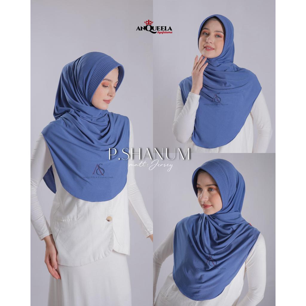 Hijab bergo instan || Hijab bergo Pad shanum | Anqueela syafaluma