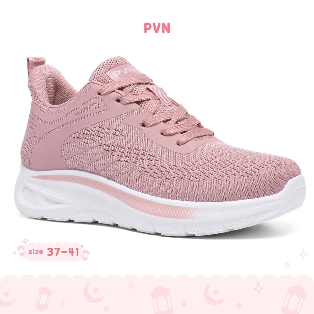 PVN Haerin Sepatu Sneakers Wanita Pink  266