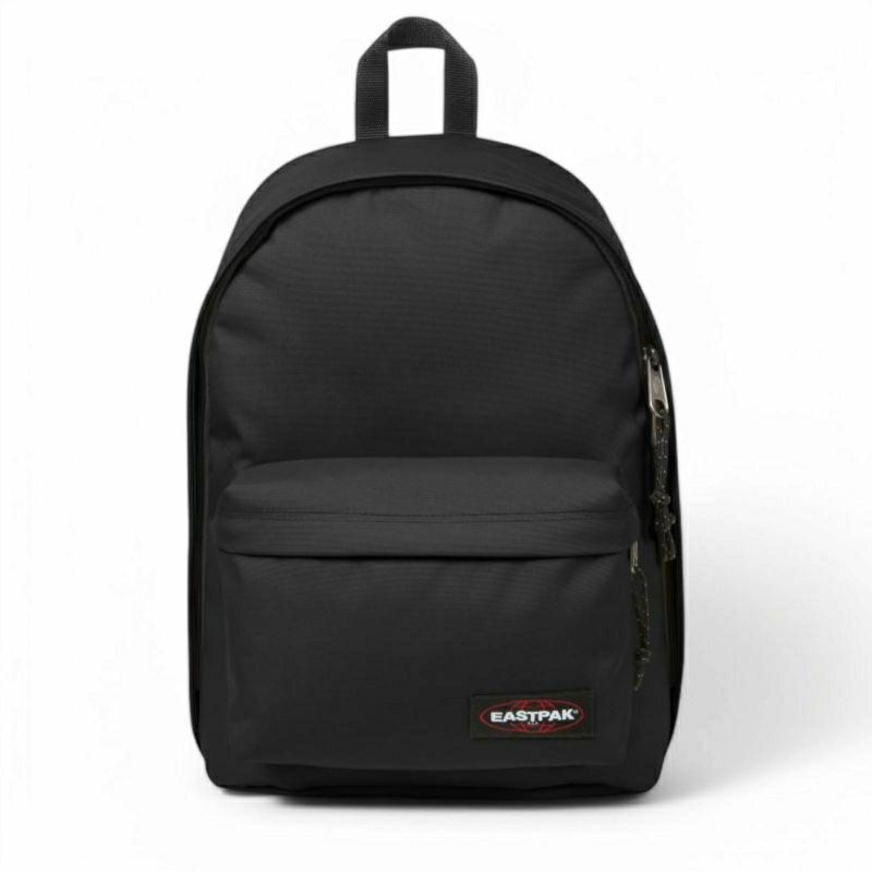 Tas Ransel, Eastpak Medium Backpack With Leptop Sleeve Black And Navy 100%Original