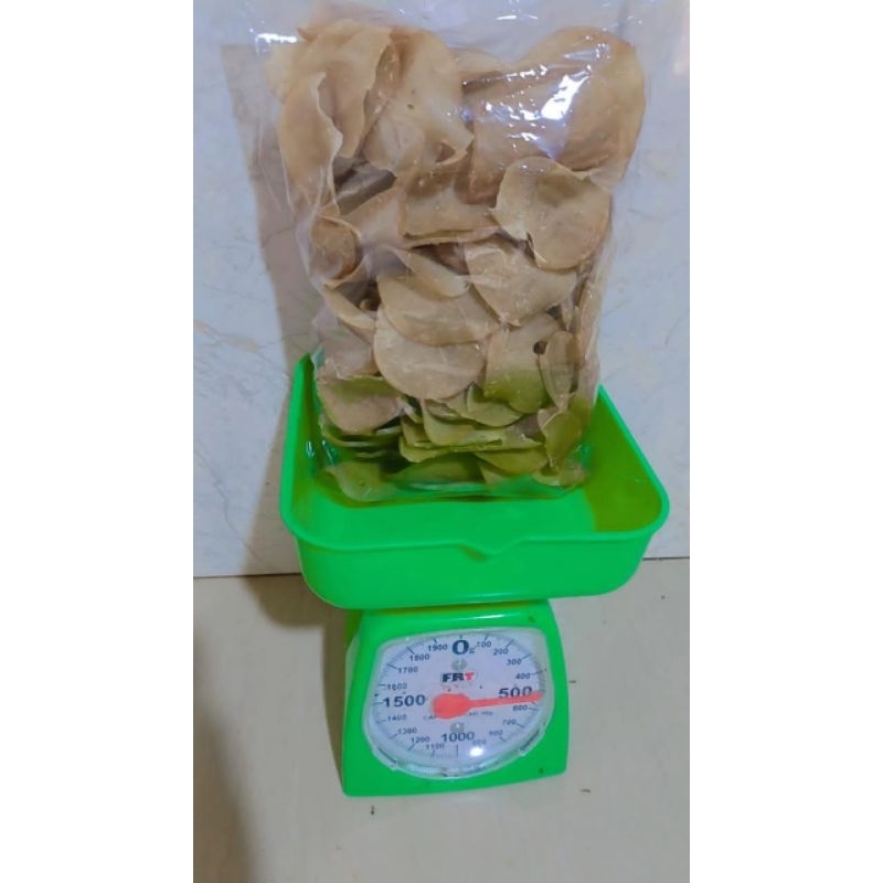 

Krupuk puli/rambak khas madura kemasan 1kg