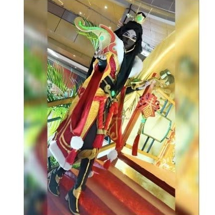 Kostum Luo Yi Skin Dawning Fortune / Skin Lunar Fest MLBB