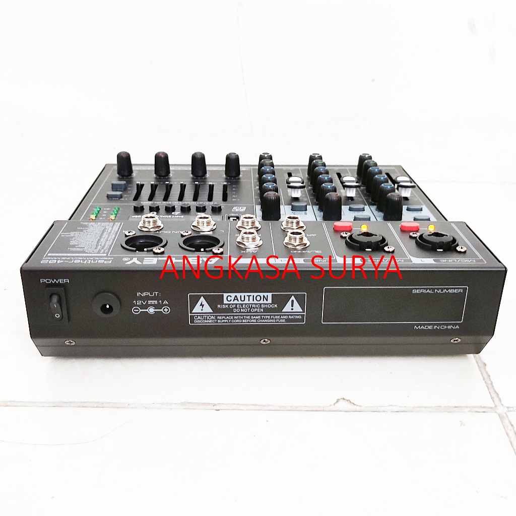Bomransit_1 - Mixer Ashley Panther 402 Original Mini 4 Channel Audio Mixer