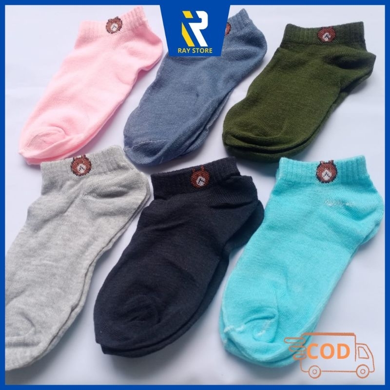 Kaos Kaki Panda / kaos kaki cewek pendek / kaos kaki mata kaki