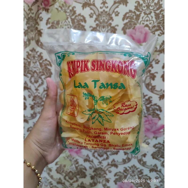 

KERIPIK SINGKONG BALADO DAN KERIPIK SINGKONG ORI ASIN