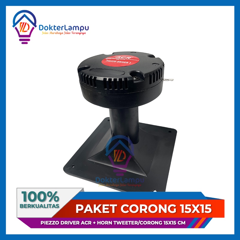 Horn Twitter 15x15 + Driver Twitter ACR Piezo 1
