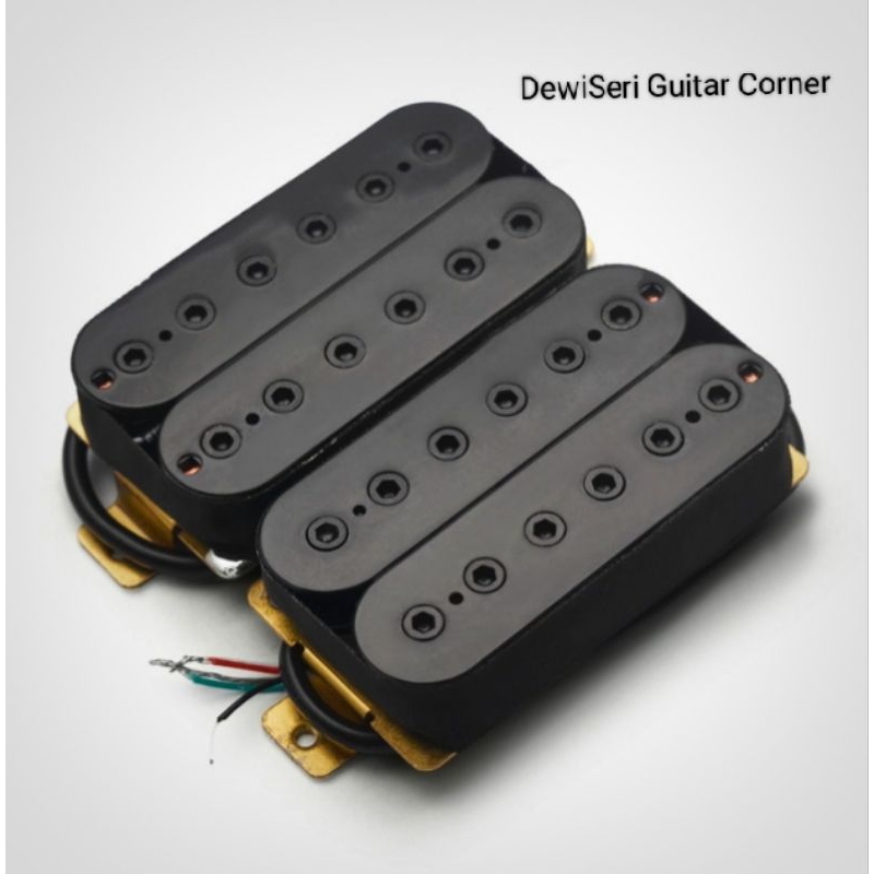 Gitar Pickup Humbucker model Dimarzio Black bonus Treble Bleed Ibanez AZ