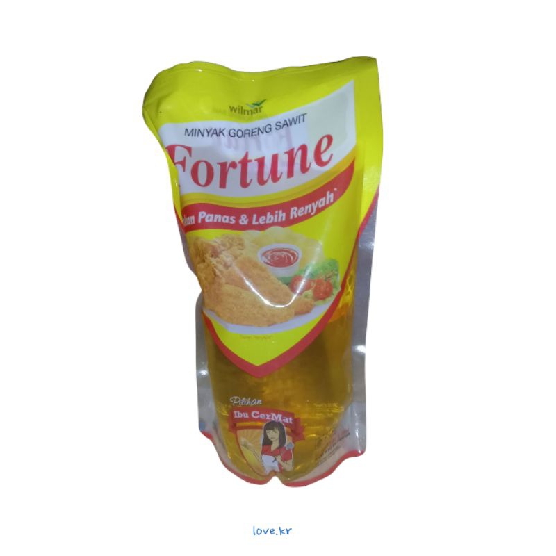

Fortune Minyak Goreng Pouch 1 Liter