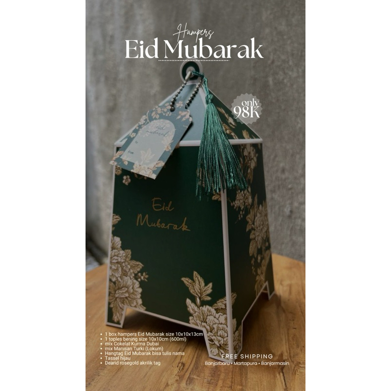 

Eid Mubarak Hampers Banjarbaru Martapura Banjarmasin