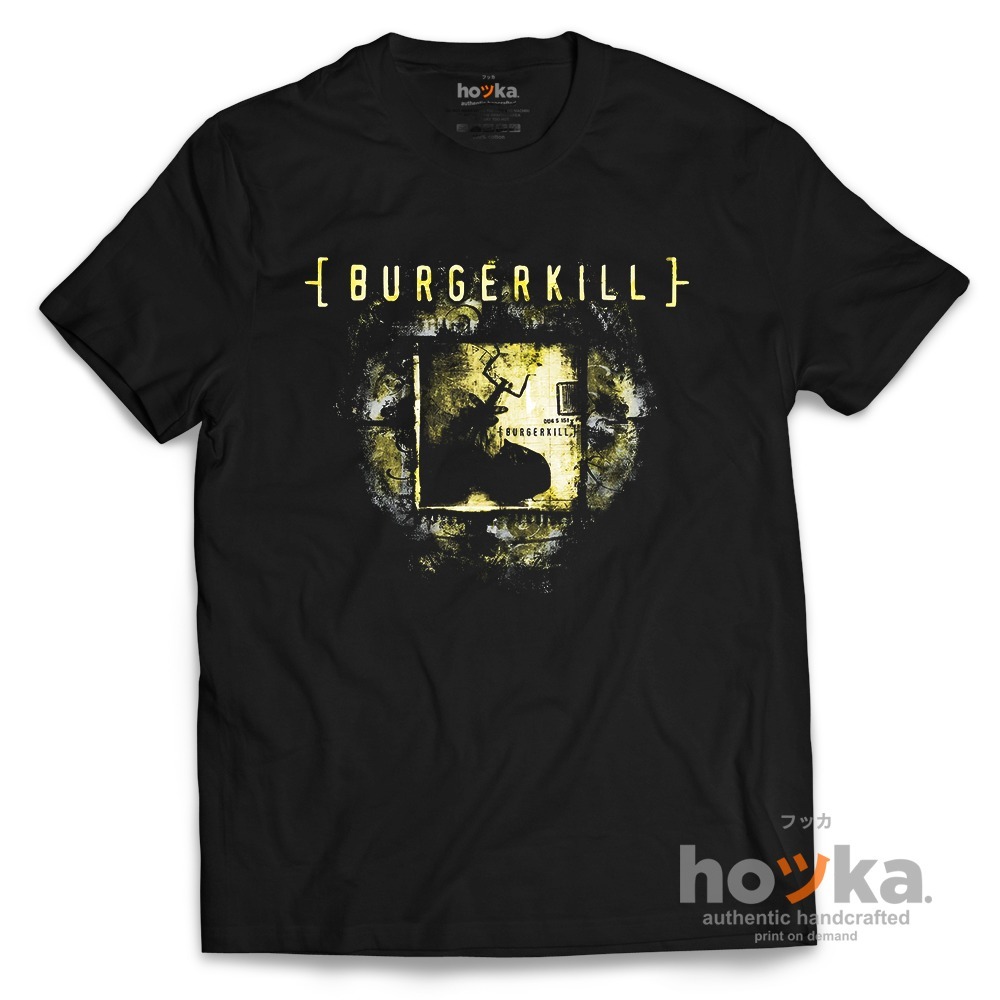 Kaos Band burgerkill dua sisi - tshirt premium