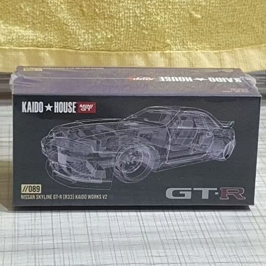 Kaido House Mini GT Nissan Skyline GT-R (R33) Kaido works V2 Blue