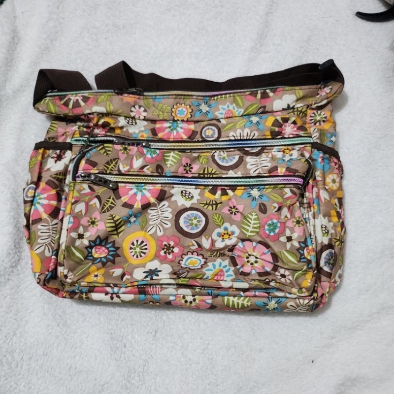 tas motif bunga cantik