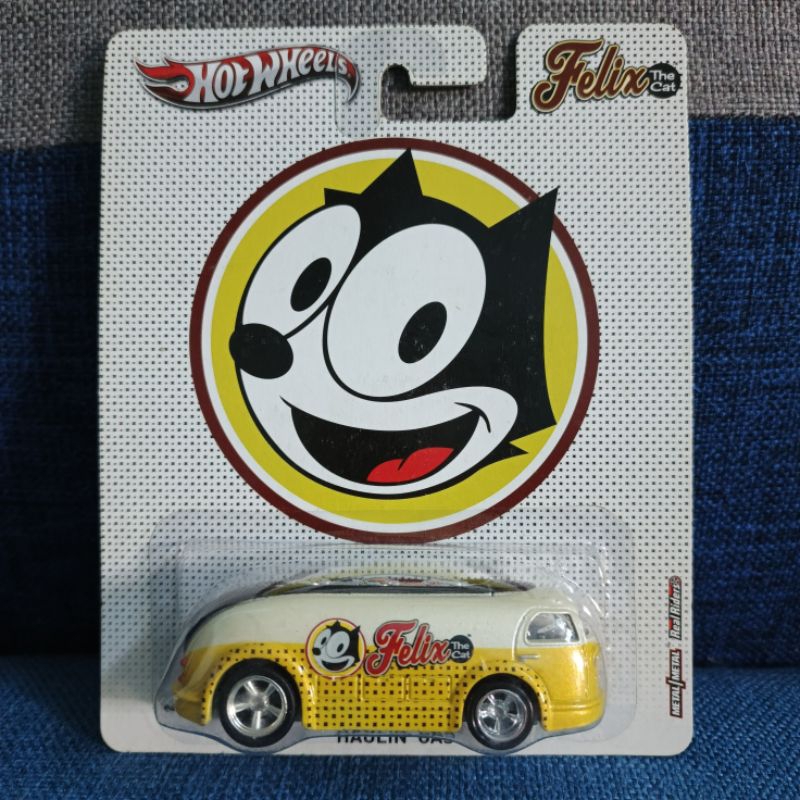 Hot Wheels Haulin Gas Felix The Cat Ban karet