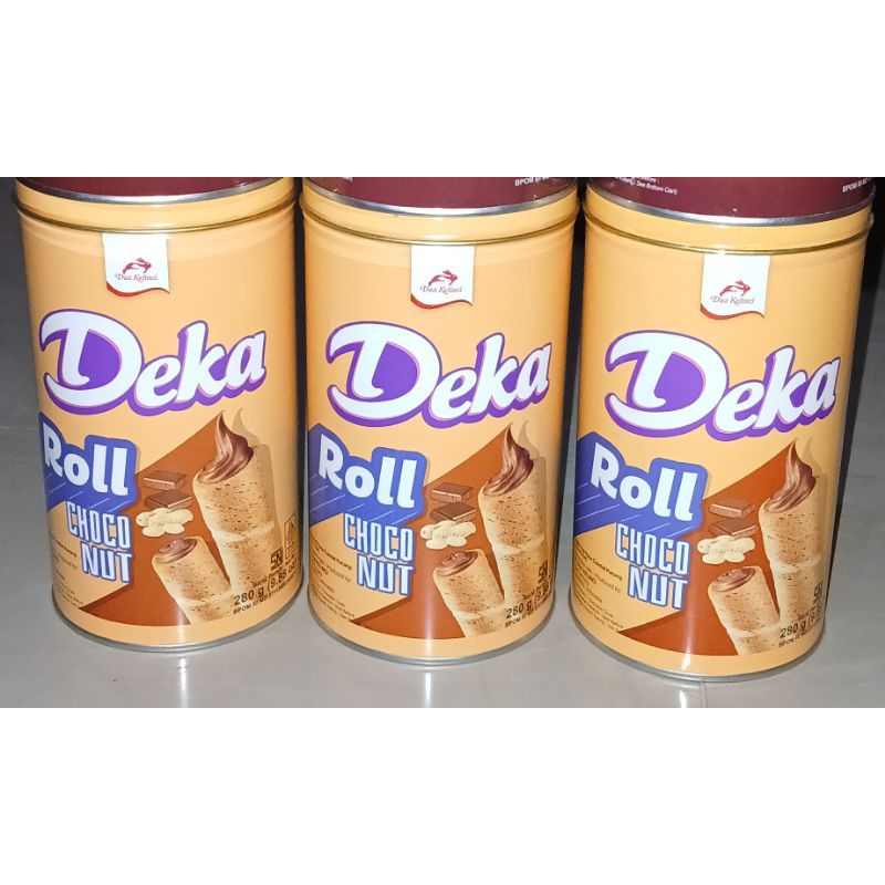 

Deka Wafer Roll Choco Nut 280 gram