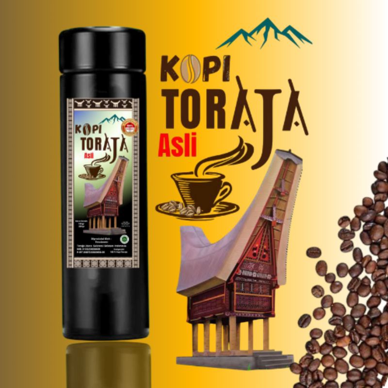

Kopi Bubuk Toraja 150 gr
