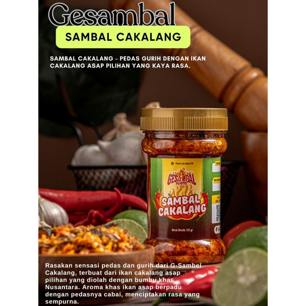 

G-Sambel Cakalang – Sambal Ikan Cakalang Pedas Gurih gesambal sambal cakalang