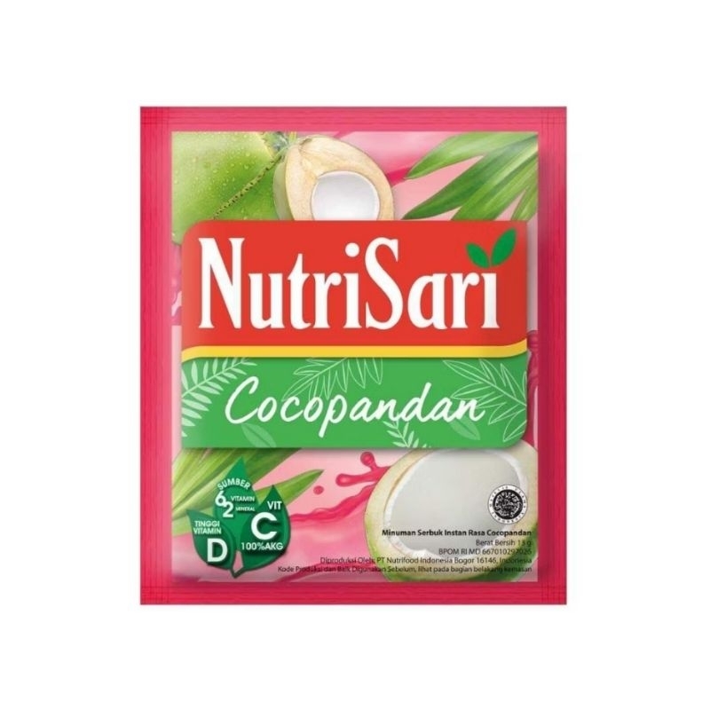 

[ABNC.ID] NUTRISARI COCOPANDAN (ISI 10)