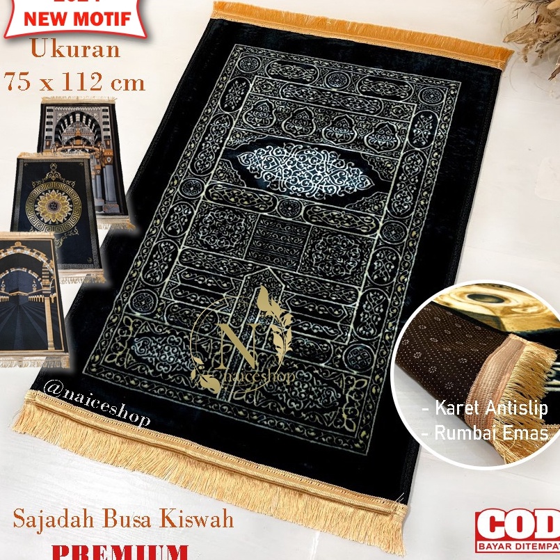 Sajadah Tebal Empuk Kiswah Sajadah Busa Turki Premium