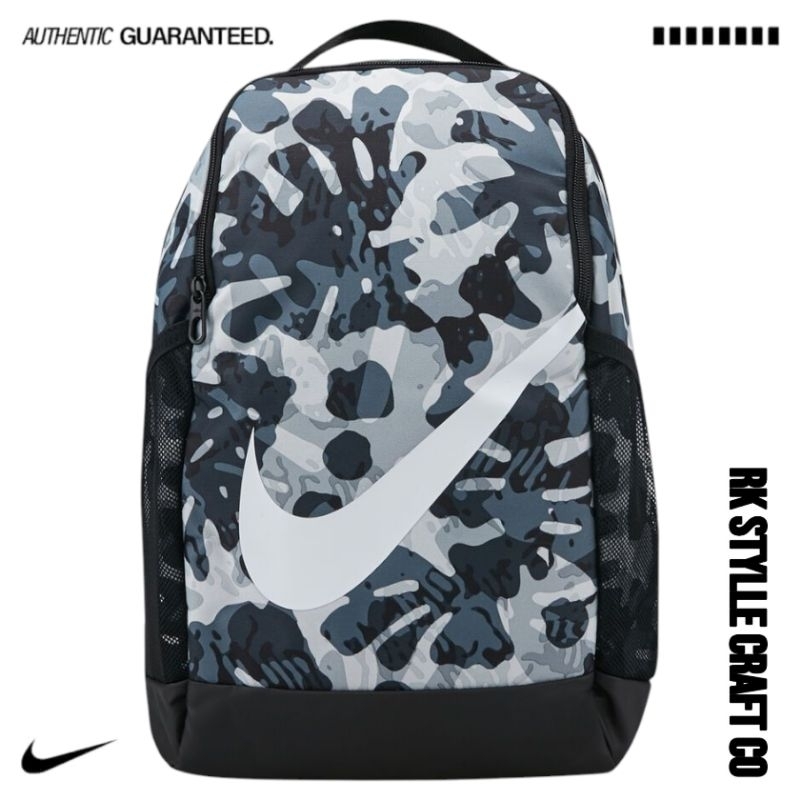 Tas Ransel | Tas Laptop | Tas Nike Kids' Brasilia Printed Backpack 100%Original