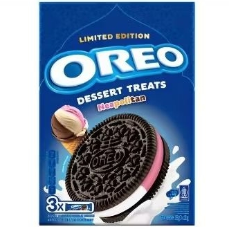 

Oreo dessert treats neapolitan isi 3pcs edisi lebaran