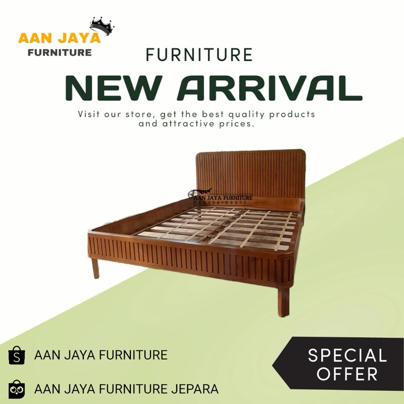 Dipan / Tempat Tidur uk 160 x 200