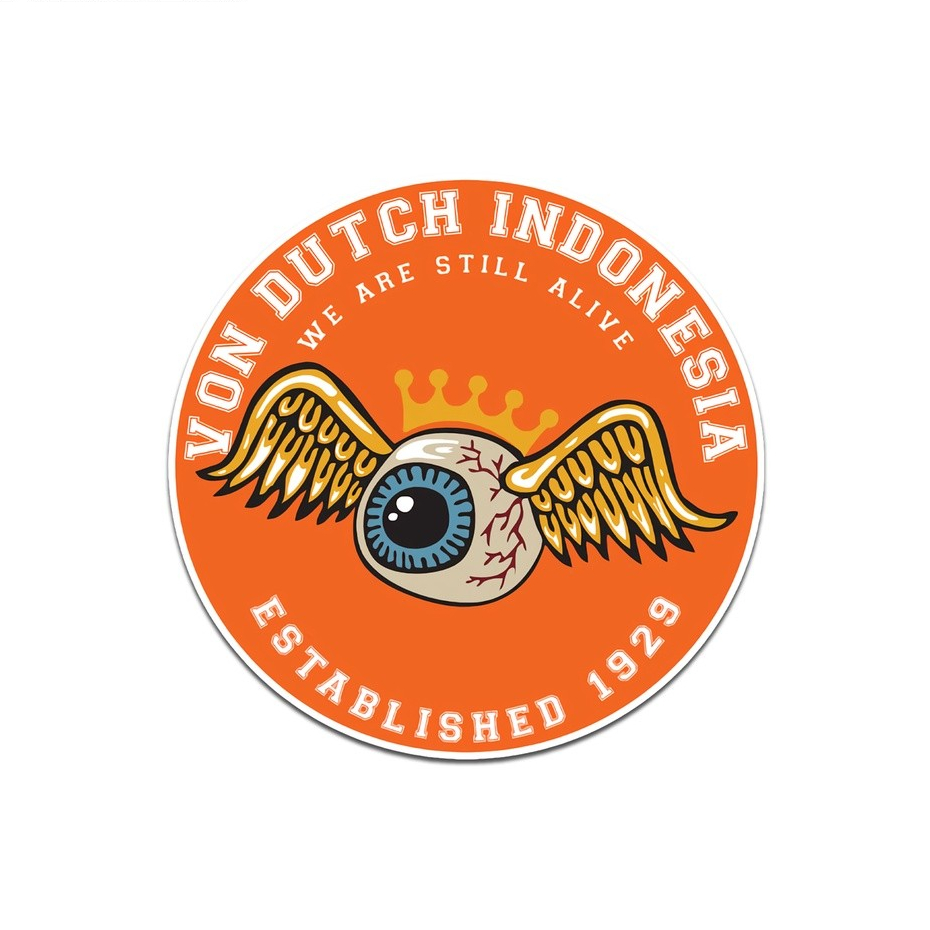 

Sticker Vondutch Indonesia Stiker Von Dutch Tahan Air