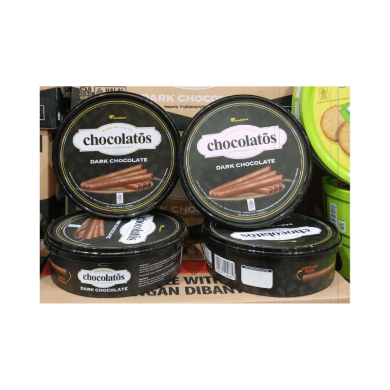 

CHOCOLATOS DARK CHOCOLATE WAFER 190GR ISI 3 TOPLES