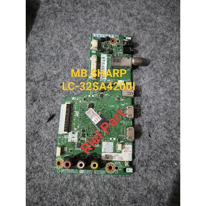 MB - MAINBOARD - MOBO - MODULE - MOTHERBOARD - MESIN TV LED SHARP LC-32SA4200I - LC 32SA4200I - 32SA