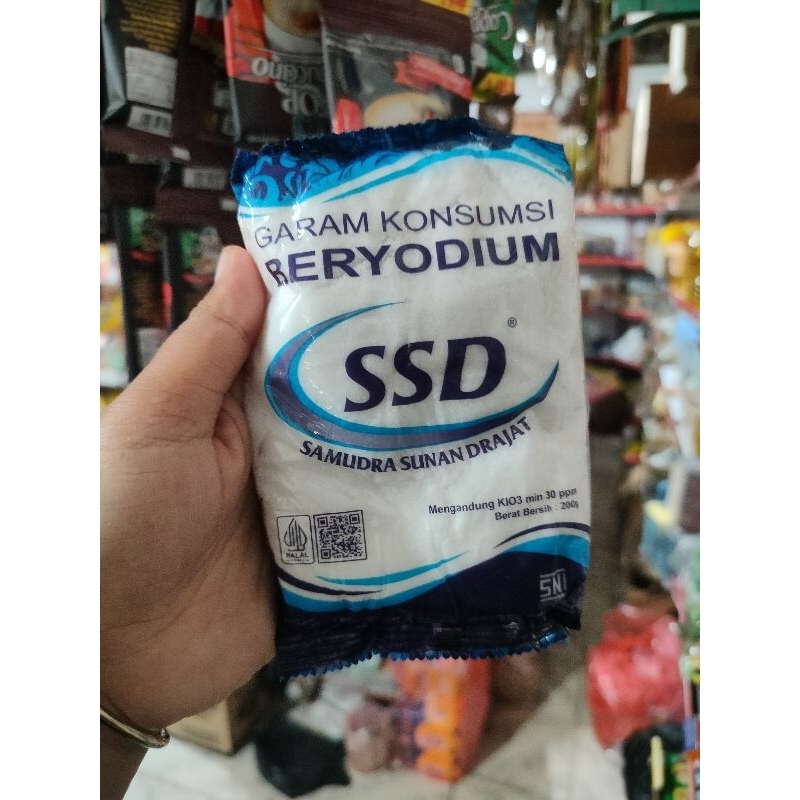 

Garam Beryodium 200gr SSD ( Samudra Sunan Drajat)
