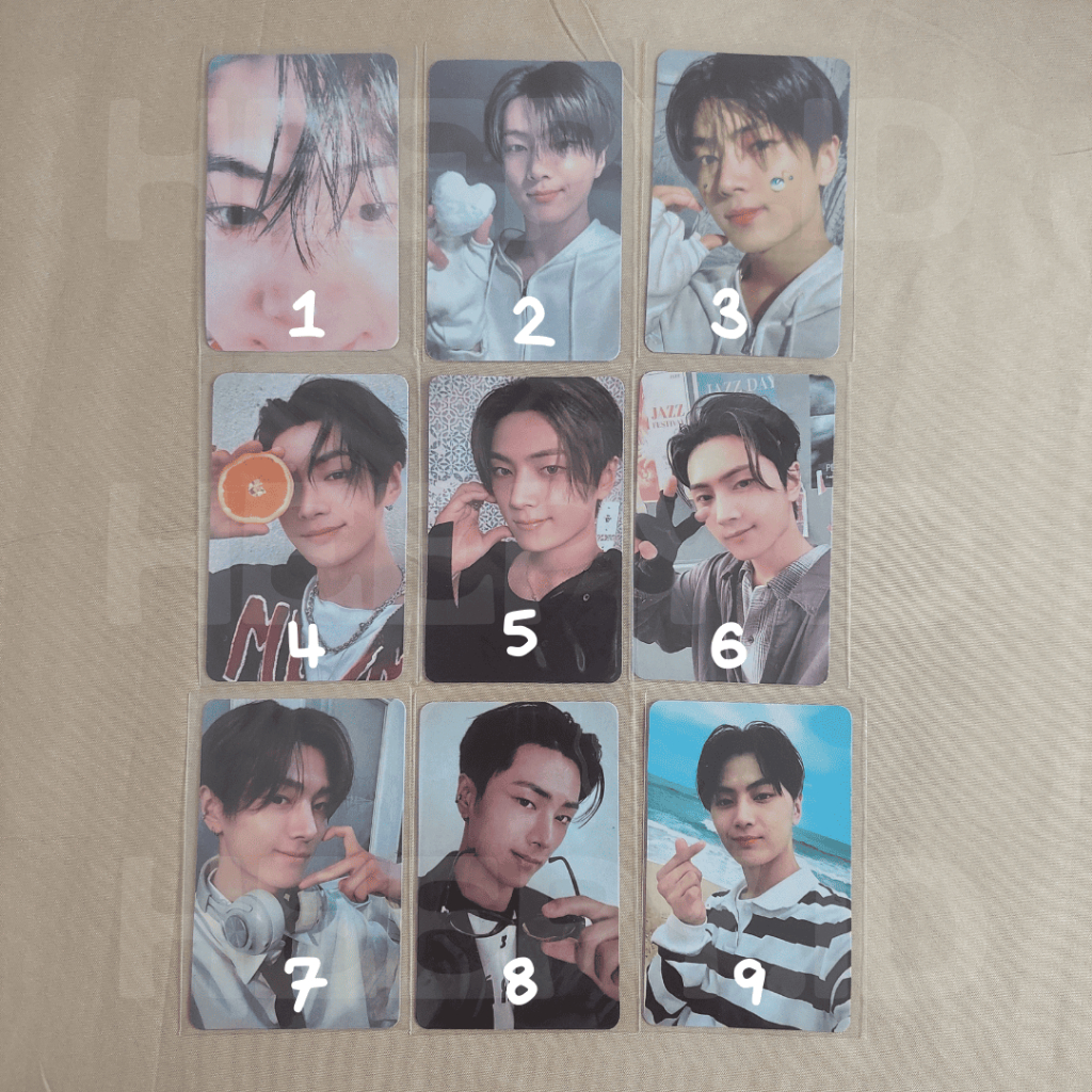 [READY] MINIMAL 3PCS READY UNOFFICIAL PHOTOCARD ENHYPEN JAY