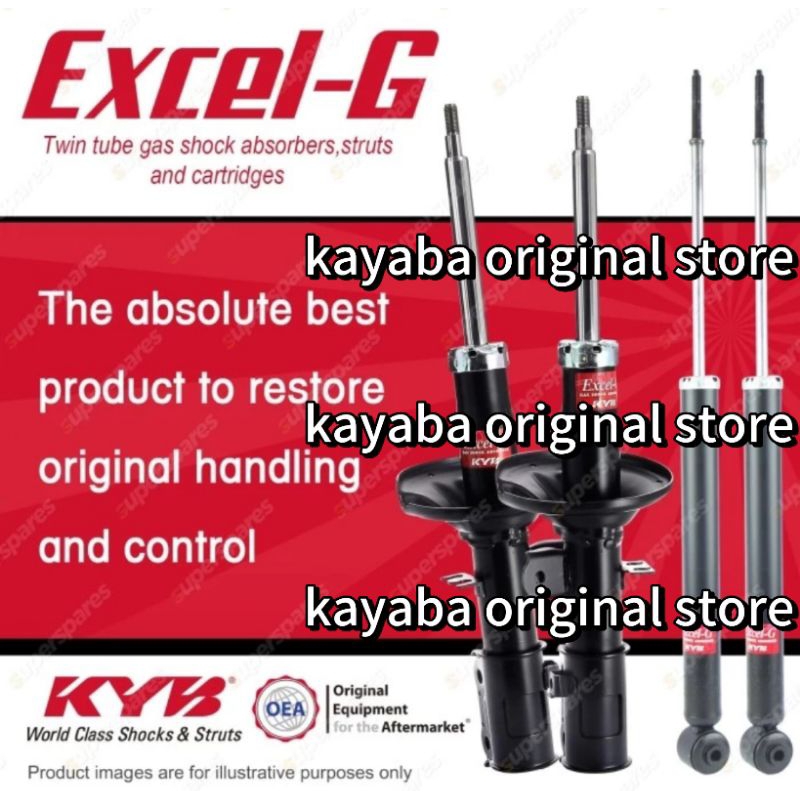 SHOCKBREAKER DEPAN BELAKANG HYUNDAI GETZ MERK KAYABA EXEL-G ORIGINAL