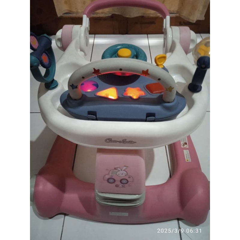 preloved cocolatte 2 in 1 baby walker
