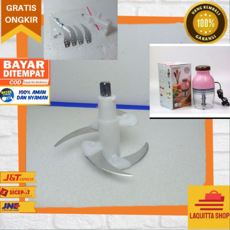 sparepart pisau blender kapsul pisau dan gagang blender kapsul, pengganti pisau blender kapsul yang 