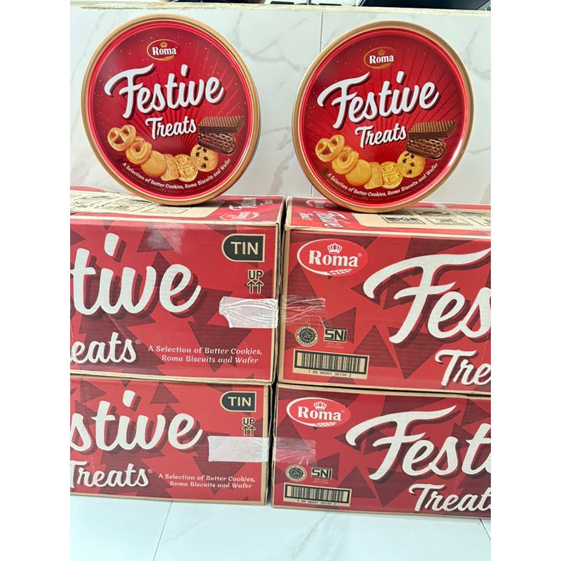 

DISKON‼️Biscuit Festive ROMA 675gr ( Kemasan Besar ) / Biscuit Lebaran / BISCUIT FESTIVE ROMA 675gr